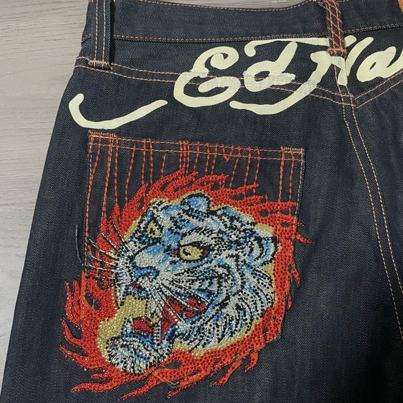 Ed Hardy denim Y2K - Picture 3 of 5